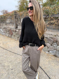 New Pantalón sastre beige