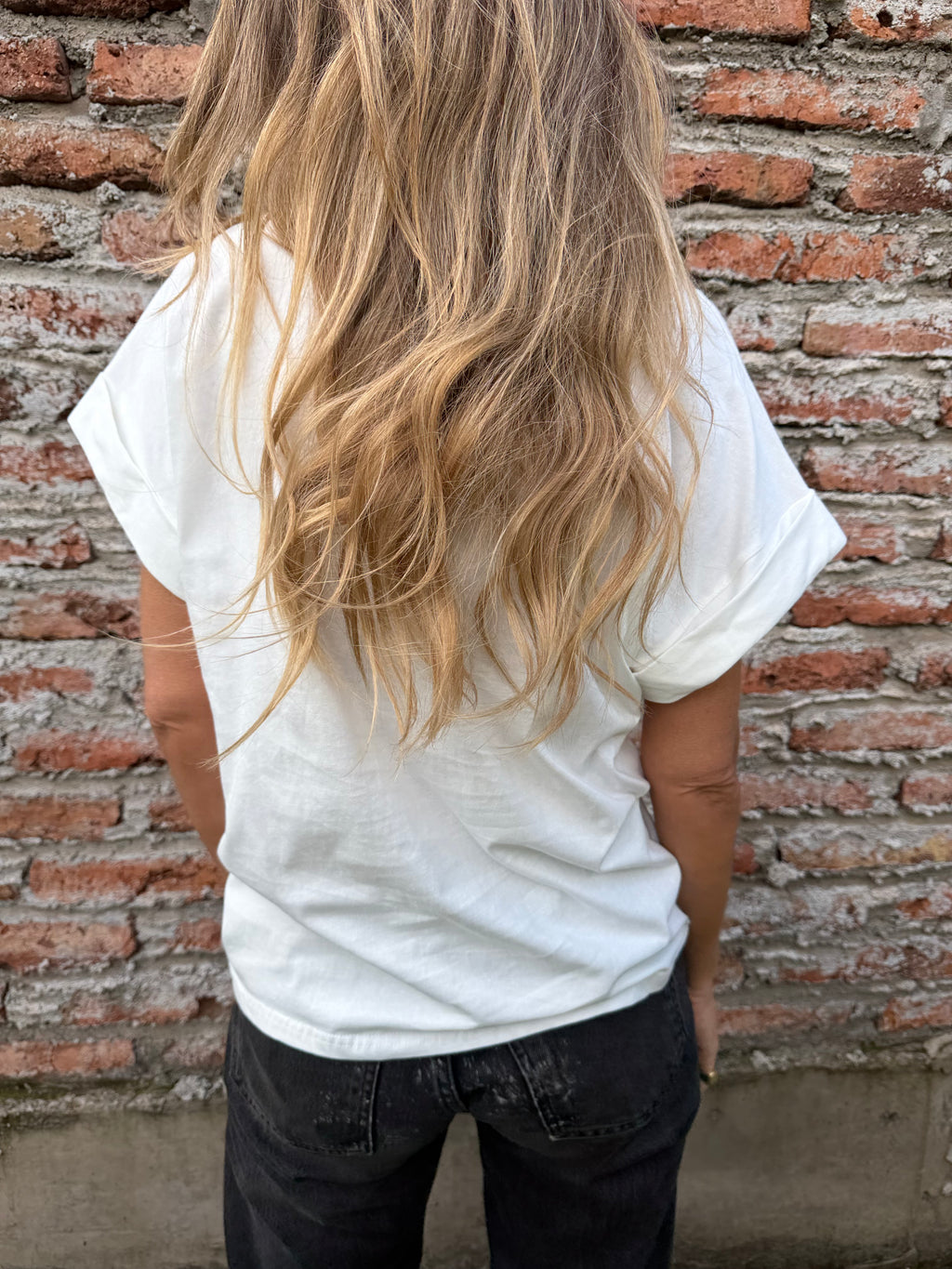 Polera majestic blanca