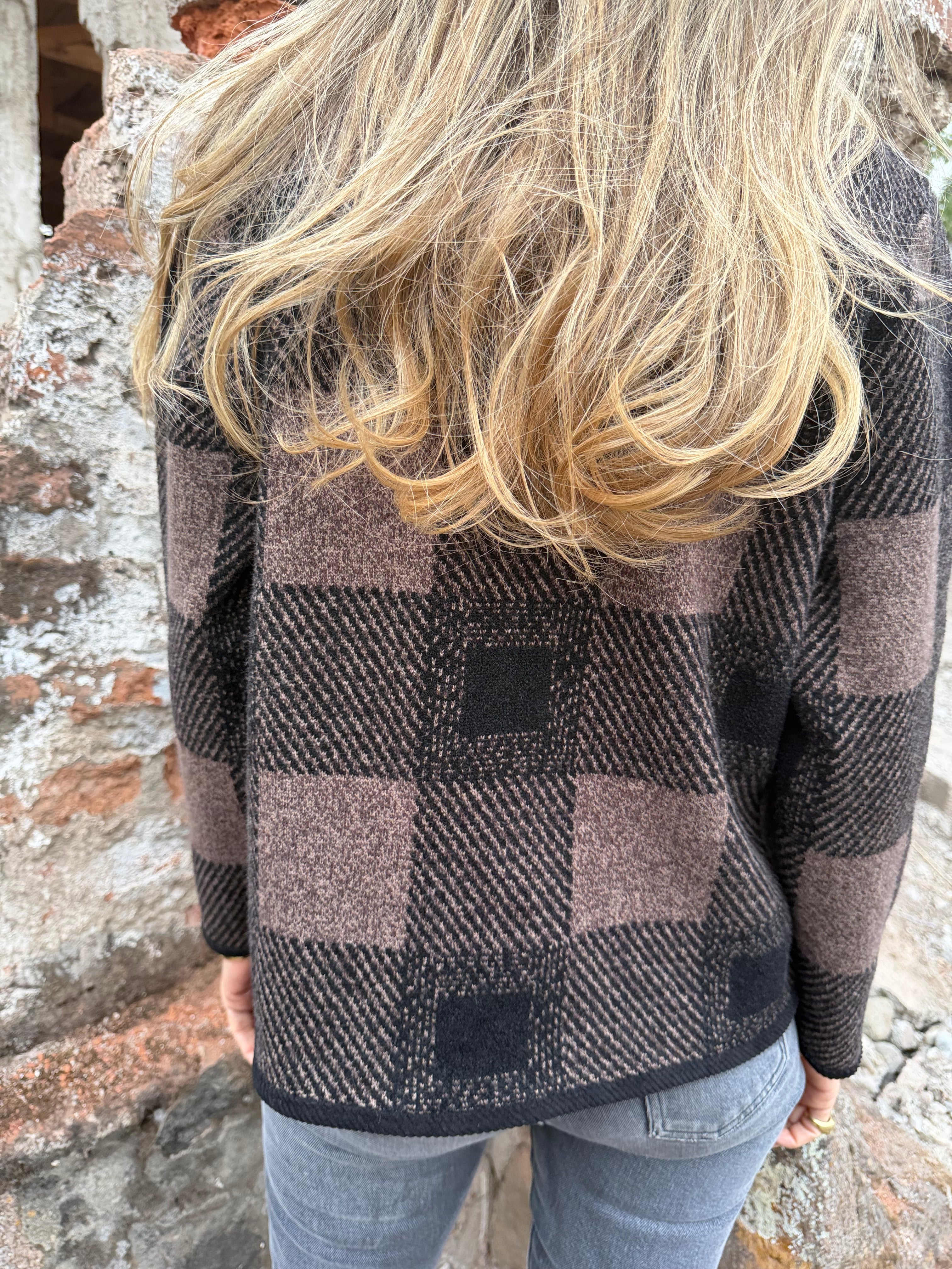 Chaqueta cuadrille clásica taupe