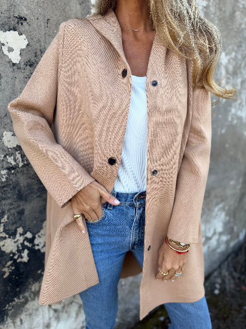 Chalecón argolla beige