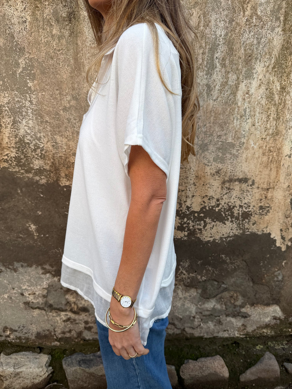 Blusa/ polera blanca