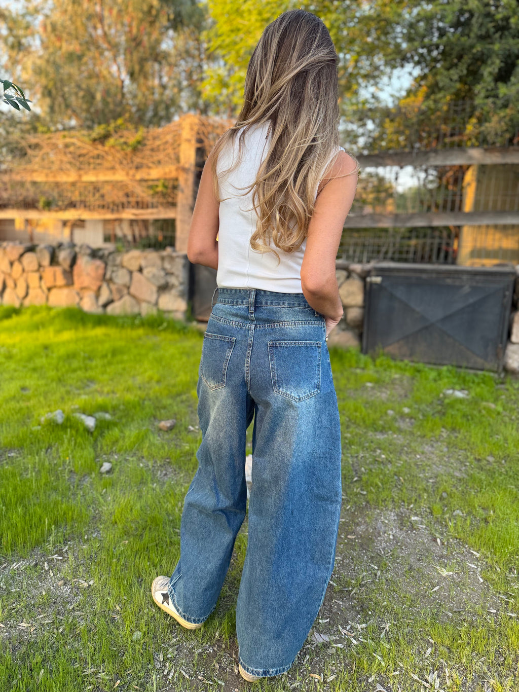Bluejean new barrel cinto azul