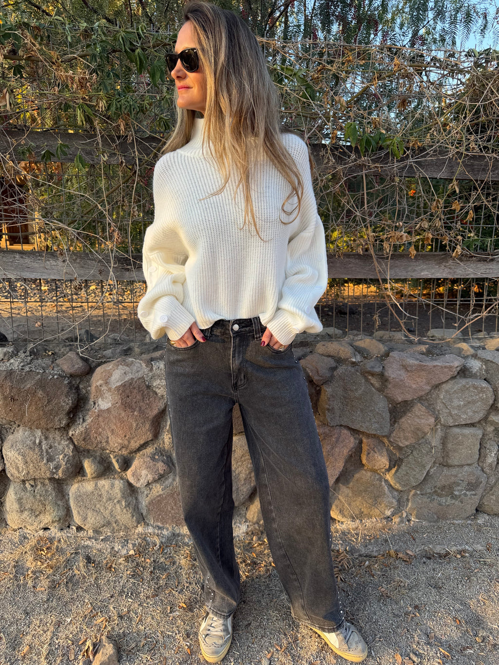 Bluejean baloon tachas gris