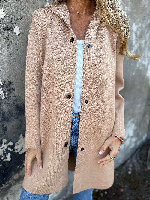 Chalecón argolla beige