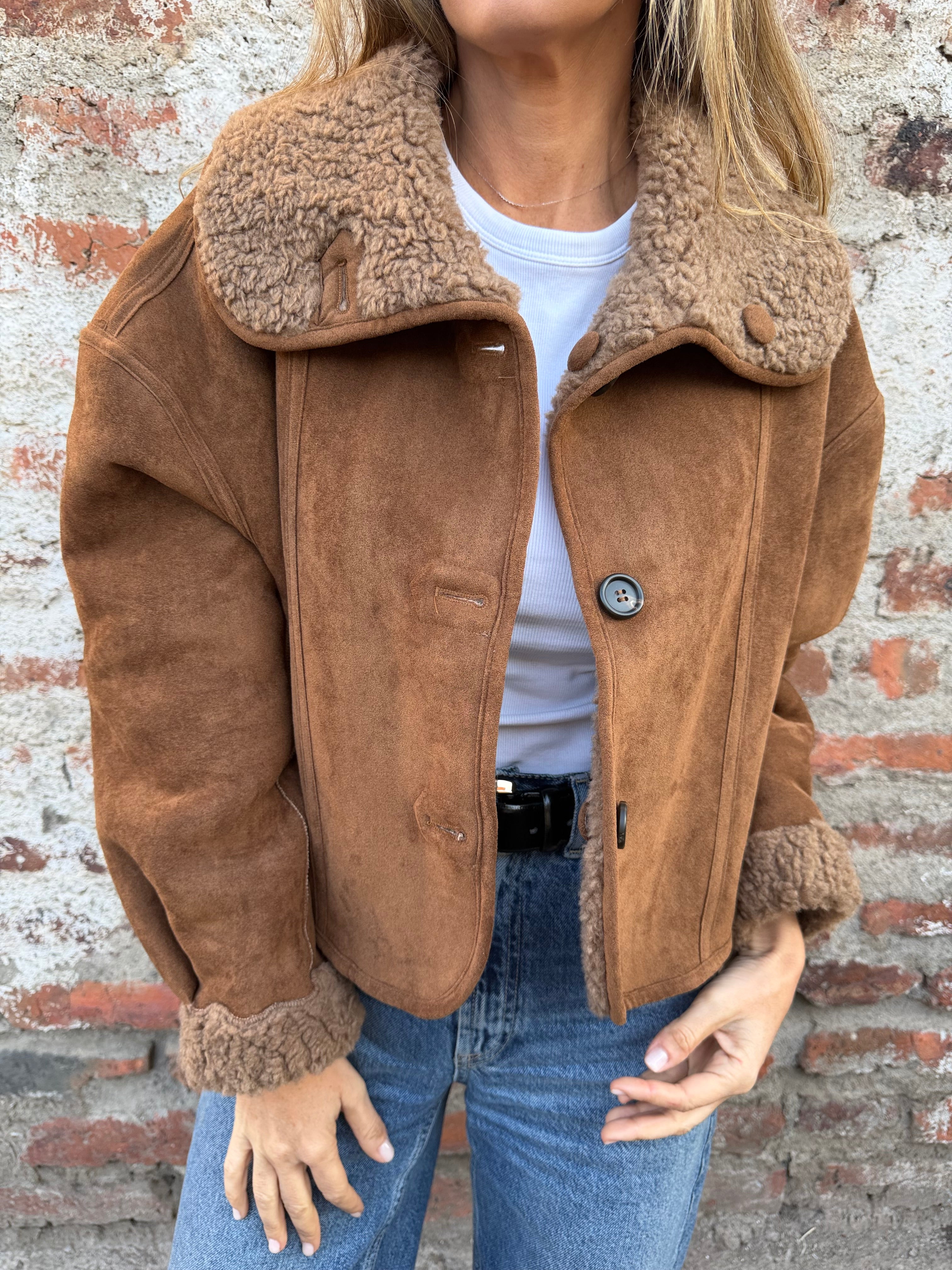 New chaqueta reversible chiporro camel