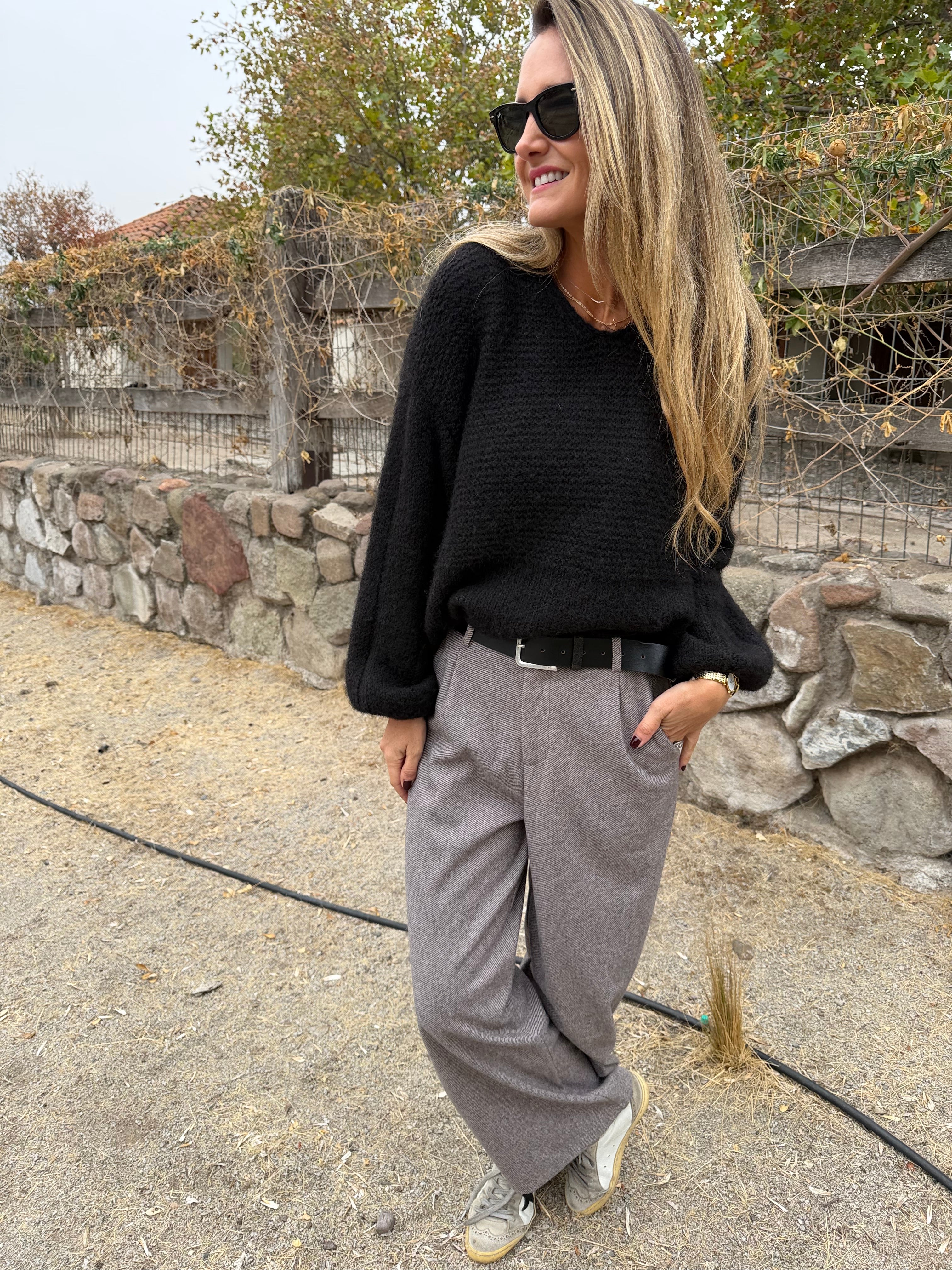 New Pantalón sastre taupé