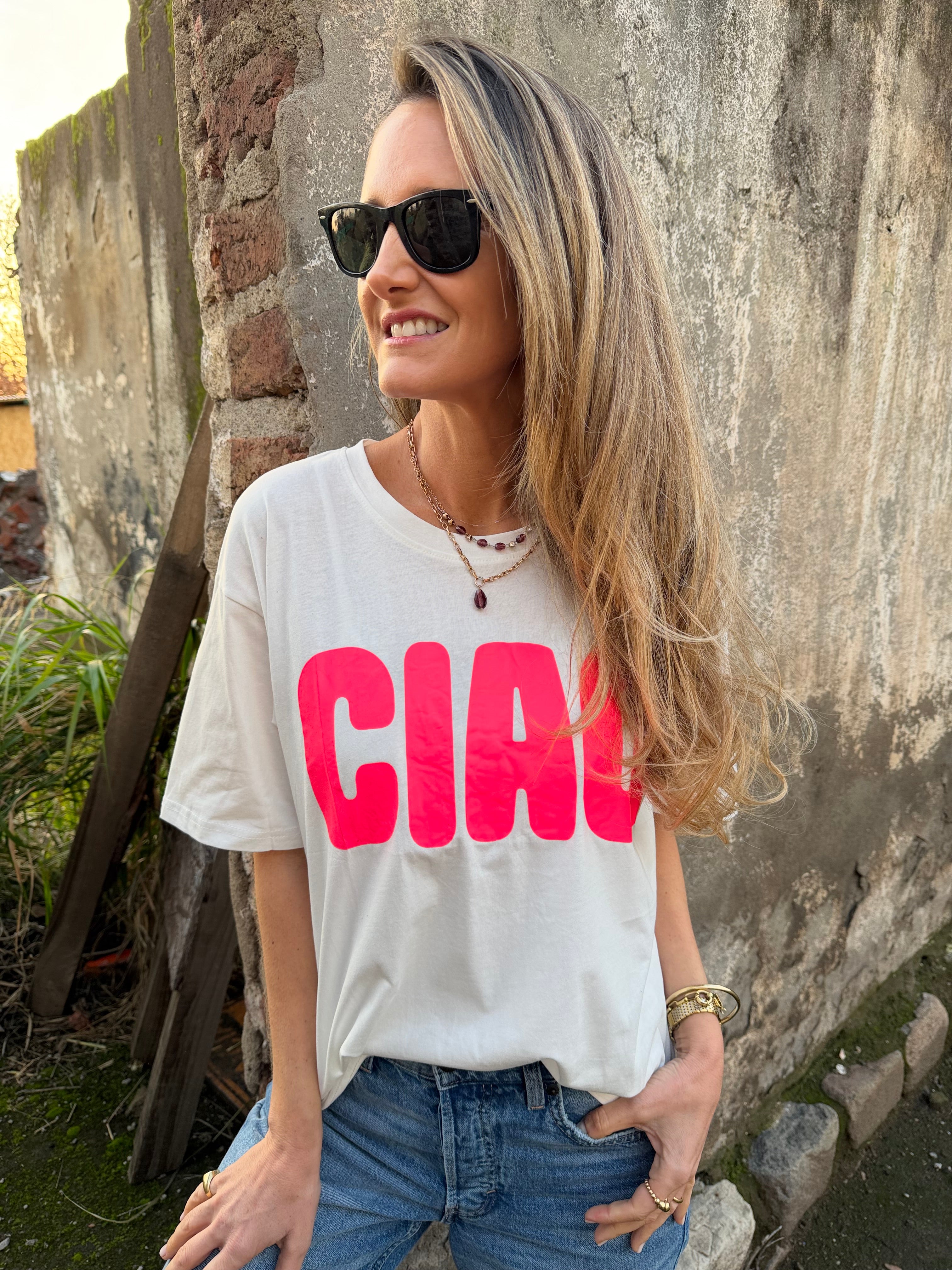 Polera ciao flúor