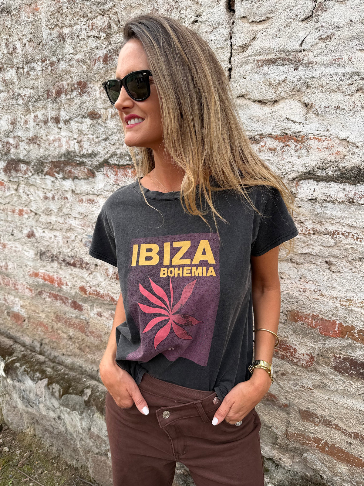 Polera ibiza negra