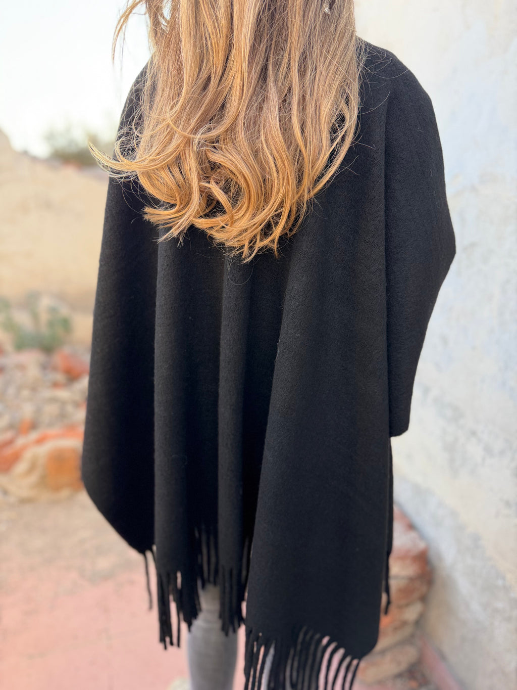 New Echarpe paño negro