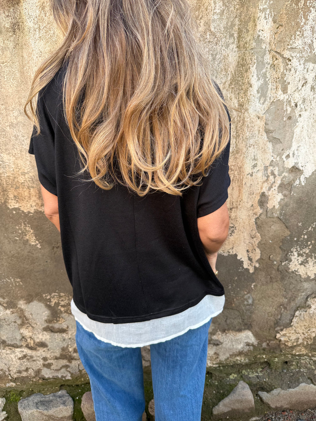 Blusa/ polera negra