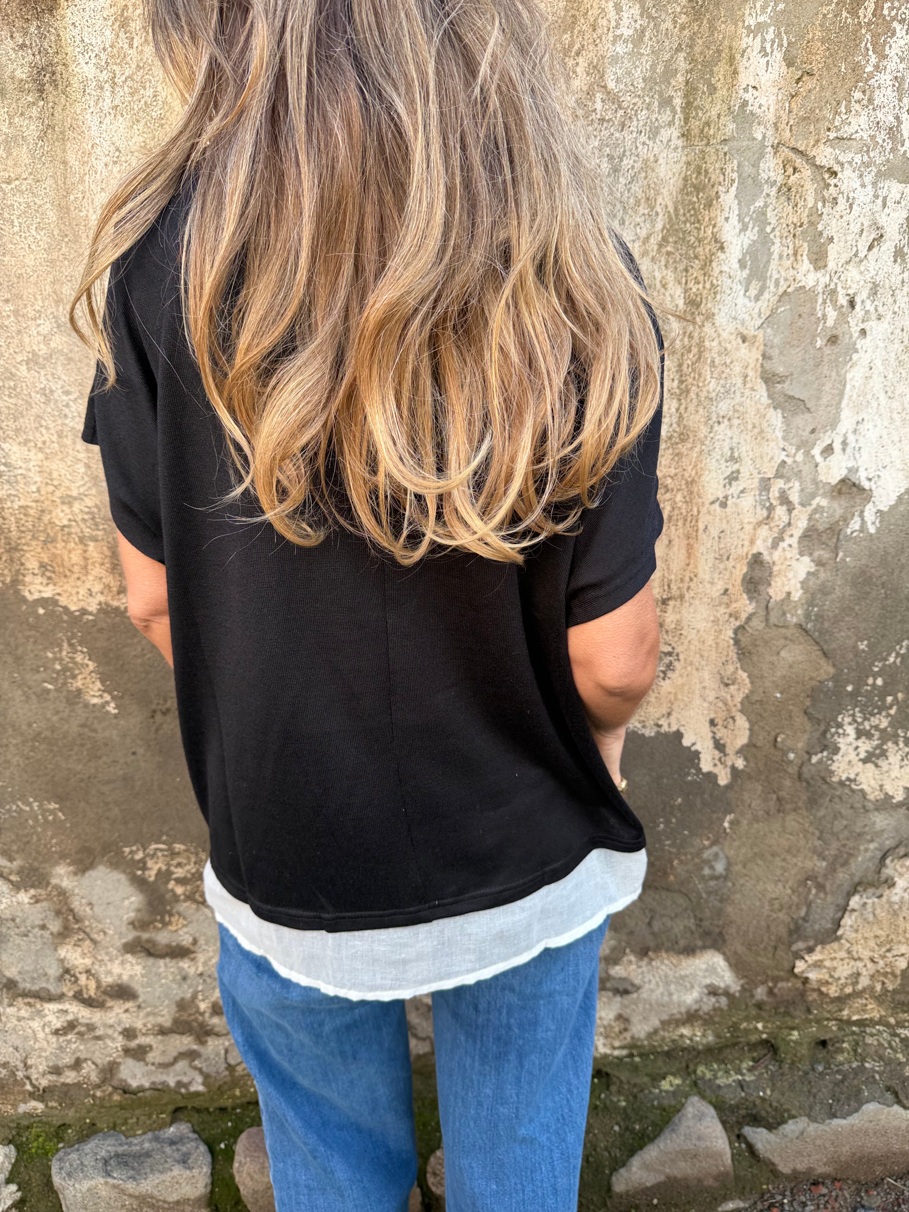 Blusa/ polera negra