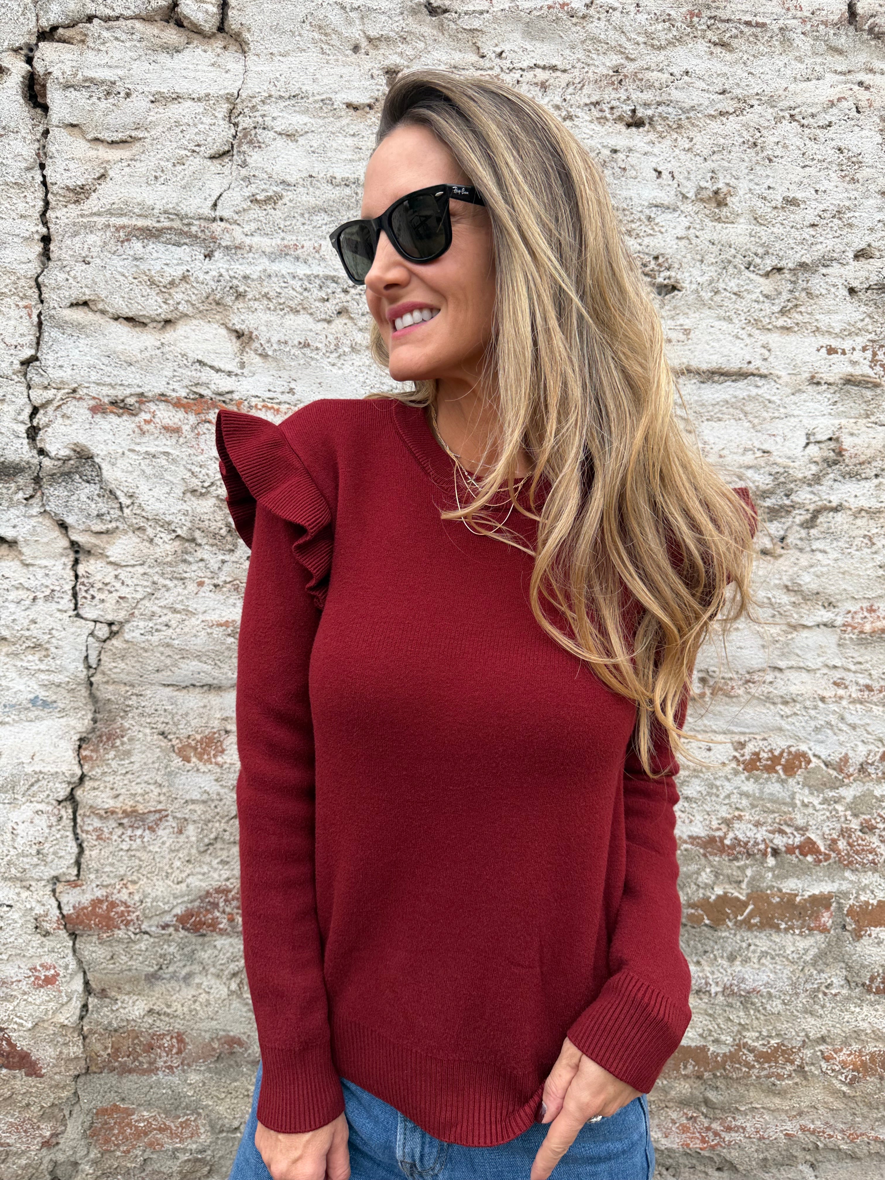 Chaleco básico forrado vuelitos rojo italiano