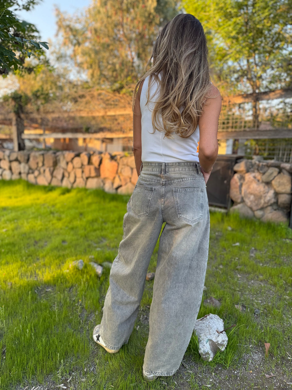 Bluejean new barrel cinto gris