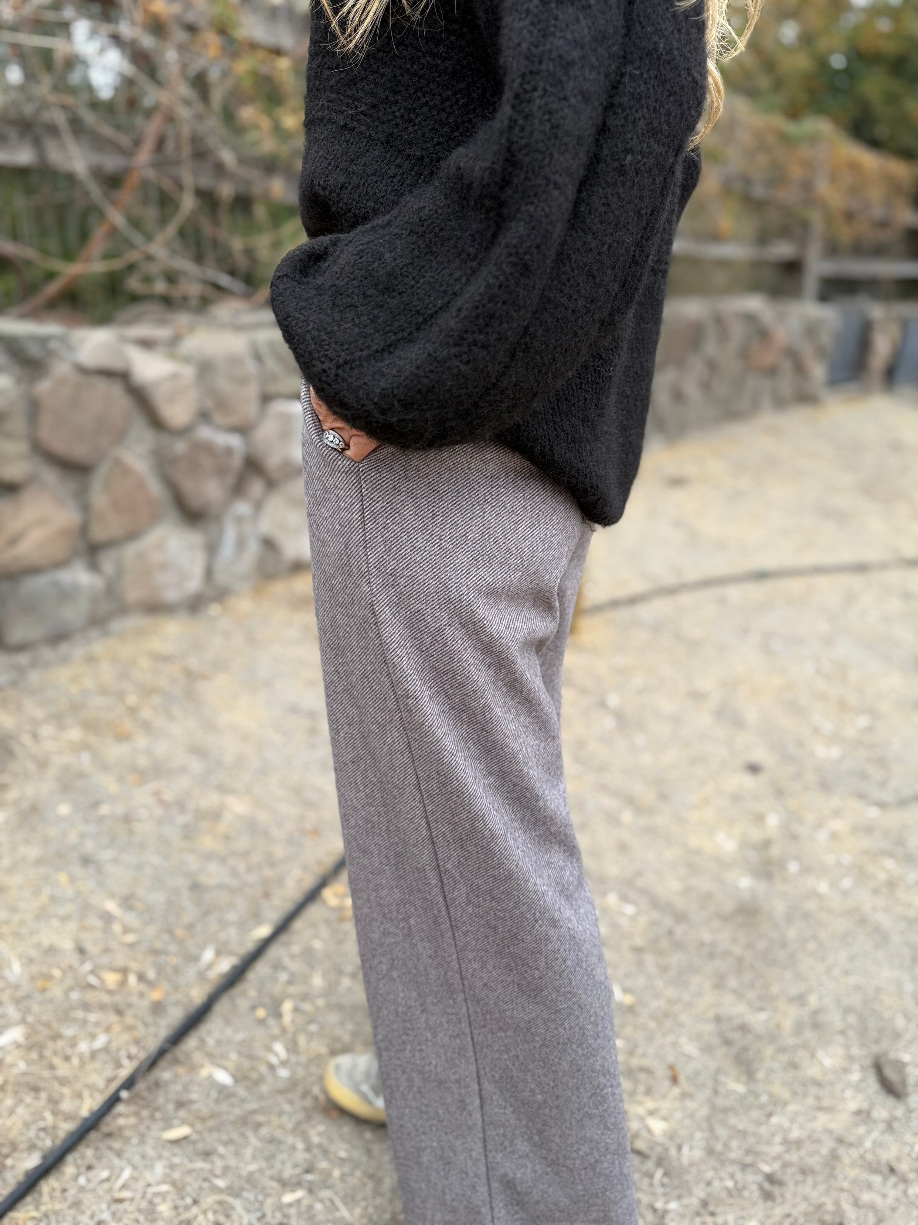 New Pantalón sastre taupé
