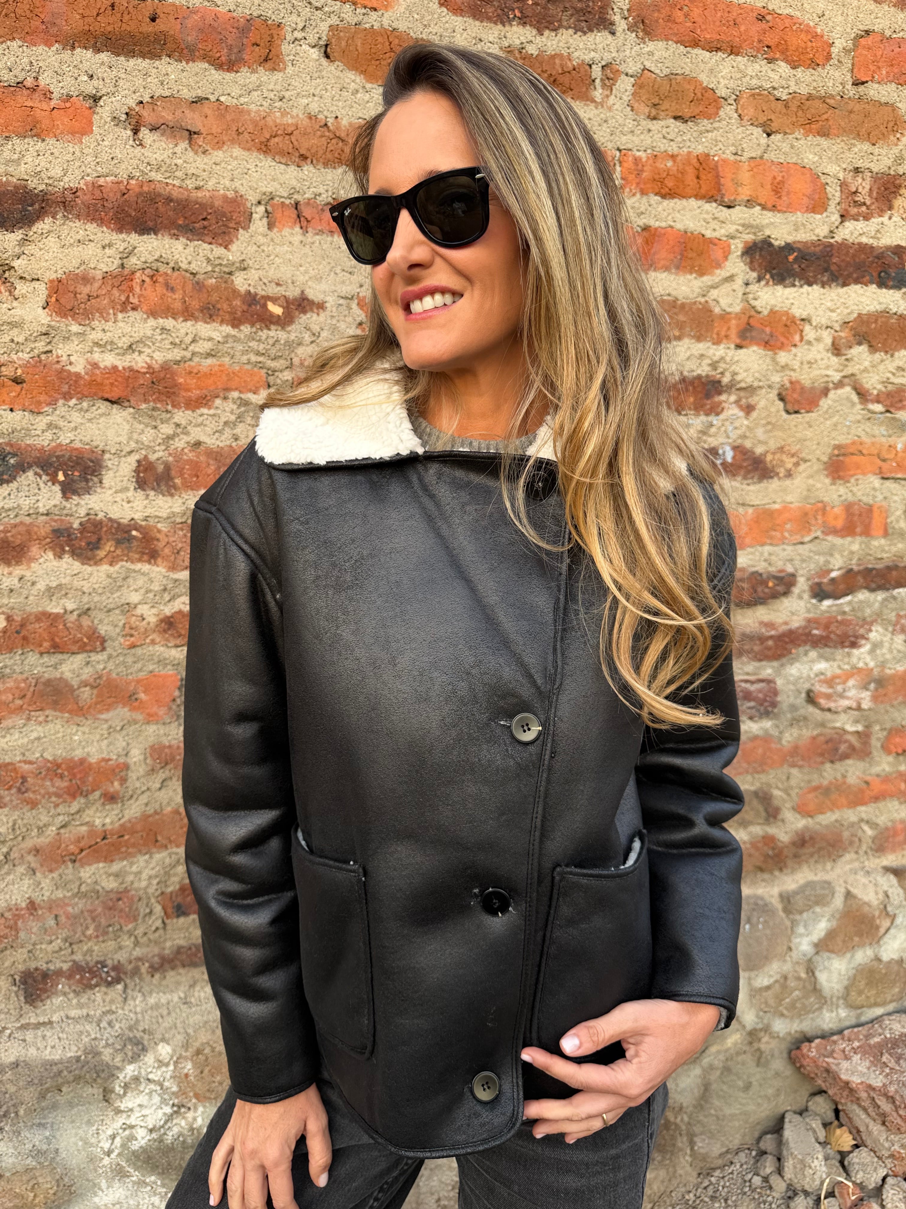 Chaqueta chiporro wild negra