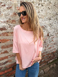 Maxxi polera modal rosado