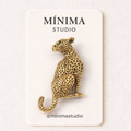 Broche Cheetah Gold