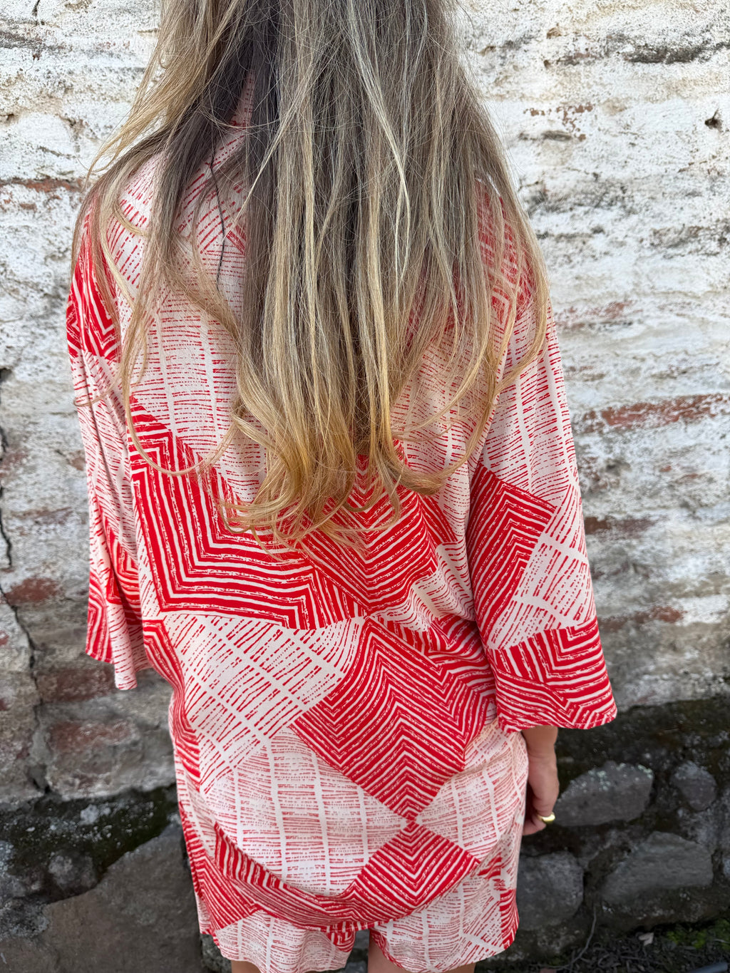 Set capri rojo