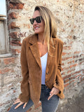 Blazer textura camel