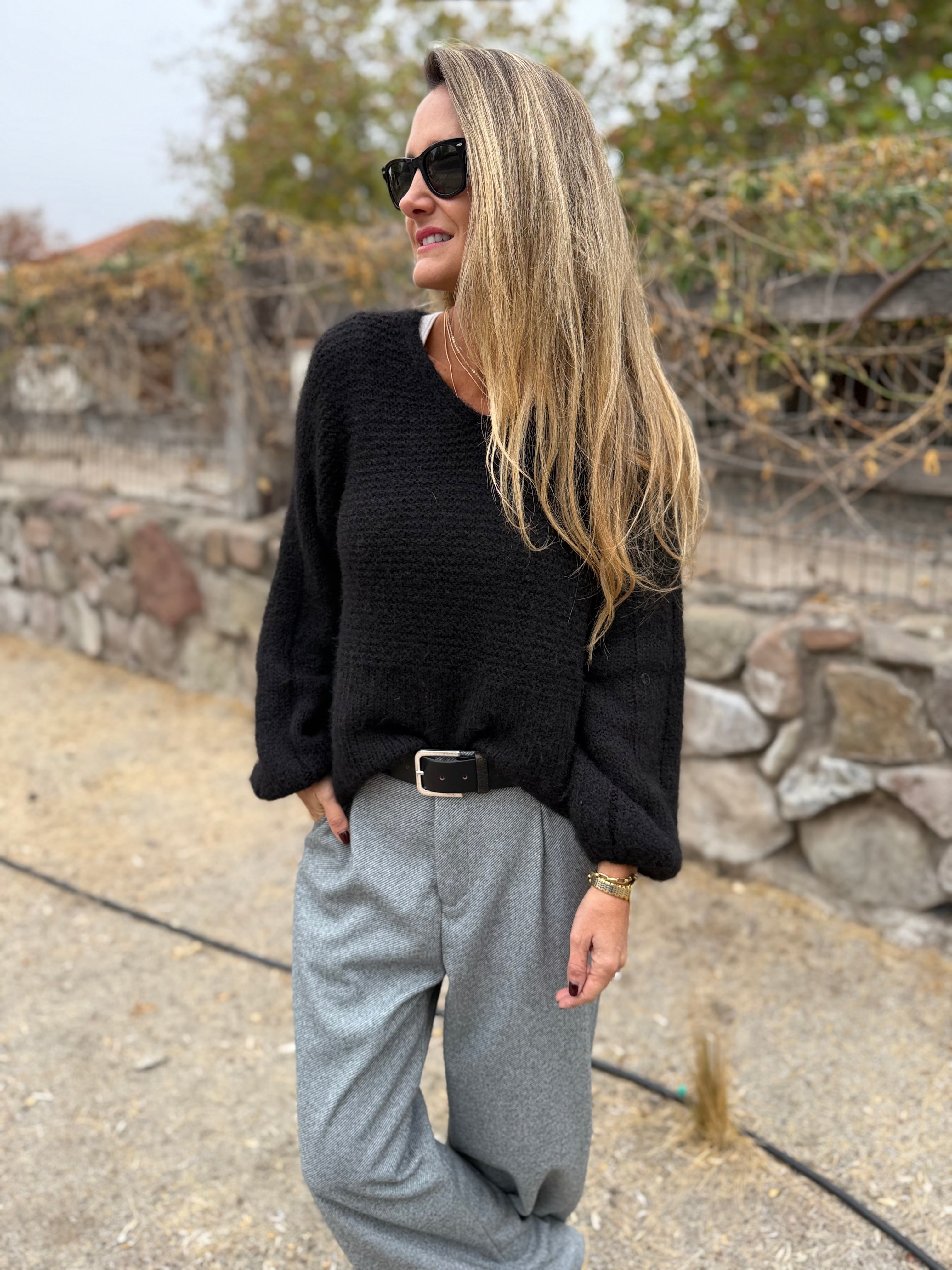 New Pantalón sastre gris