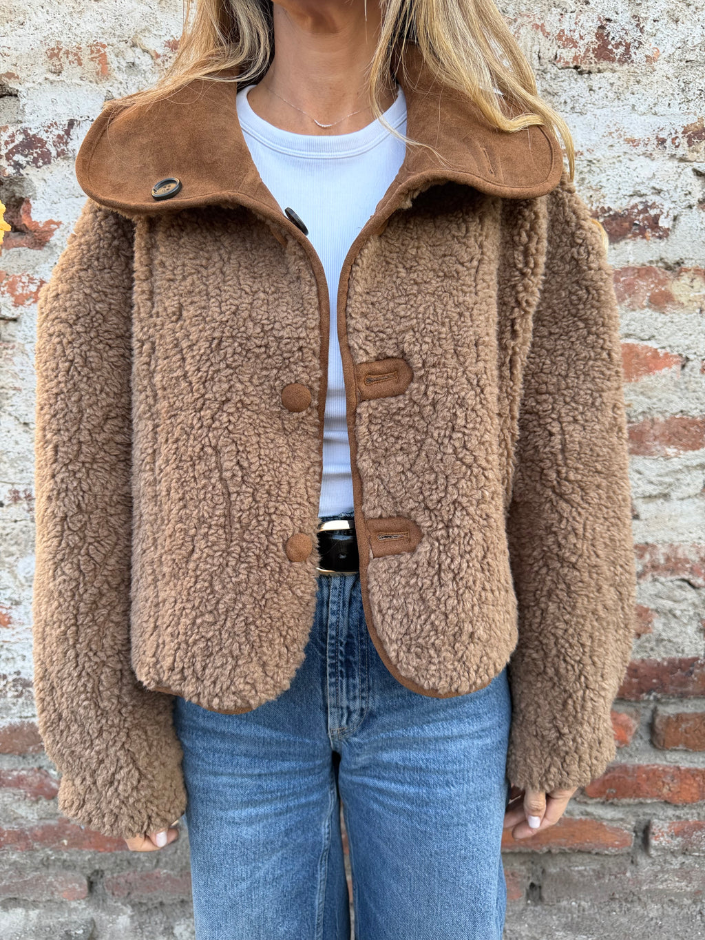 New chaqueta reversible chiporro camel