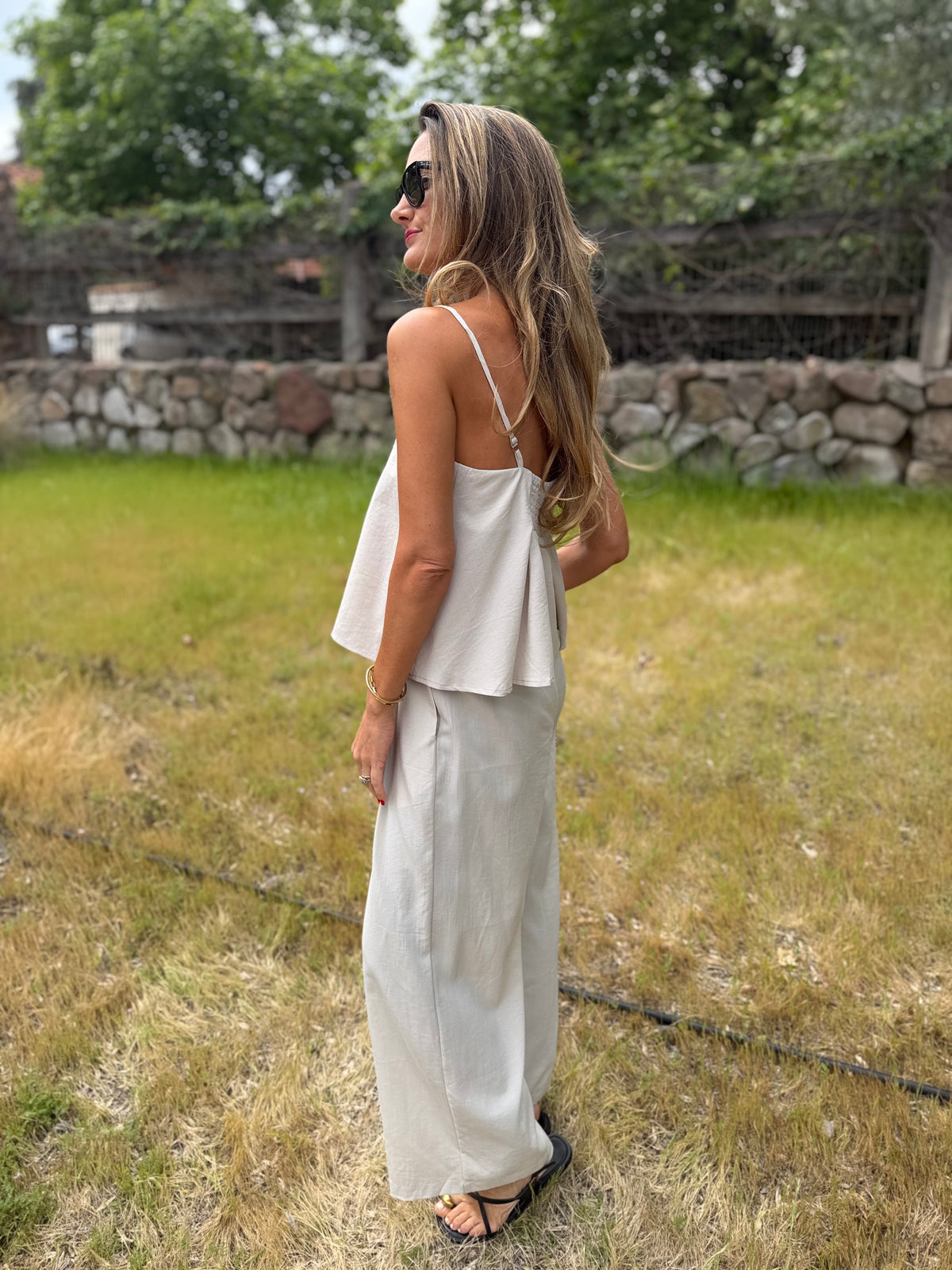 Set pinzas beige claro