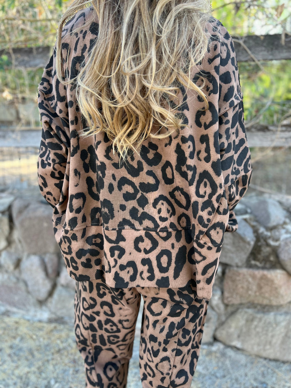 Set animal print chocolate