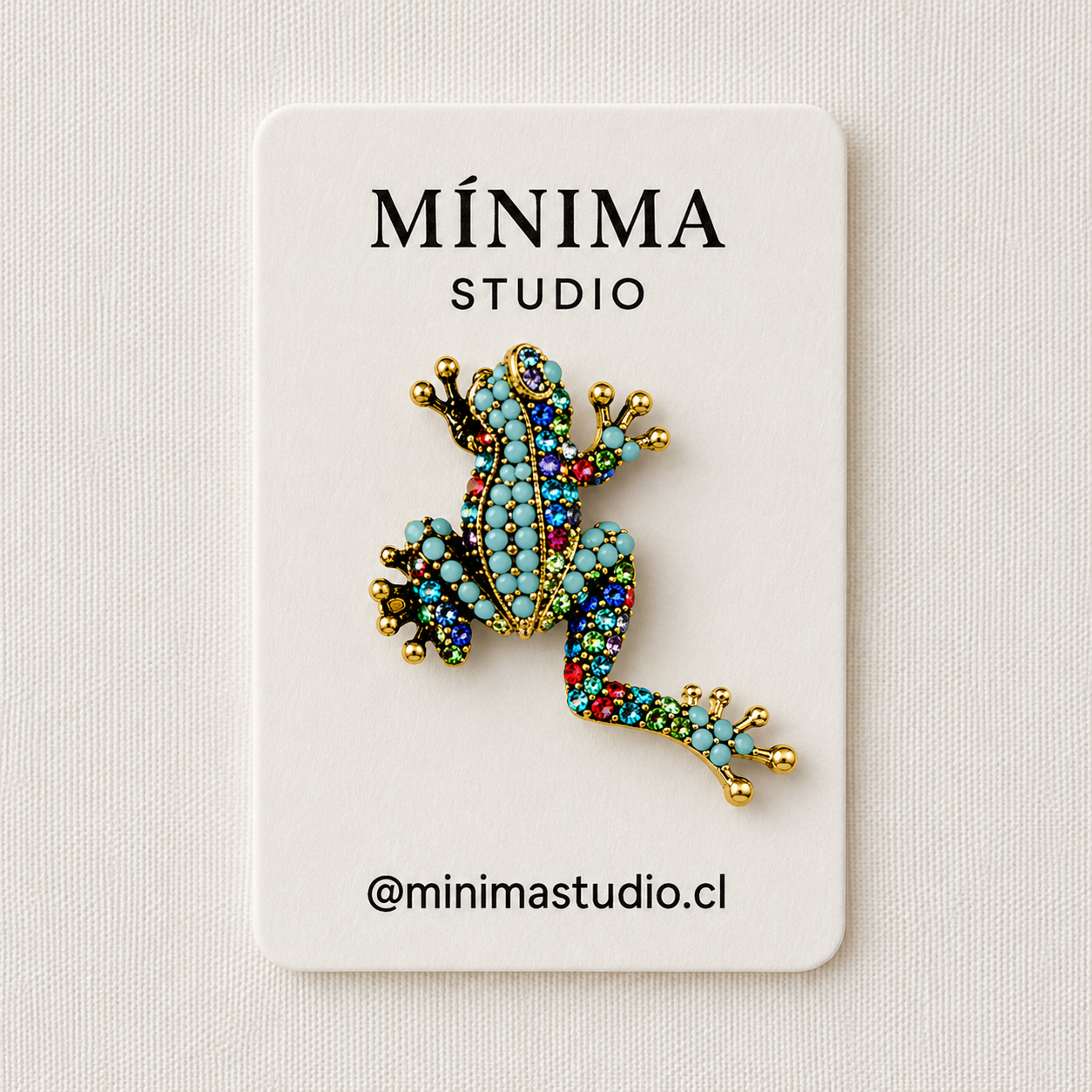 Broche Rana Colores
