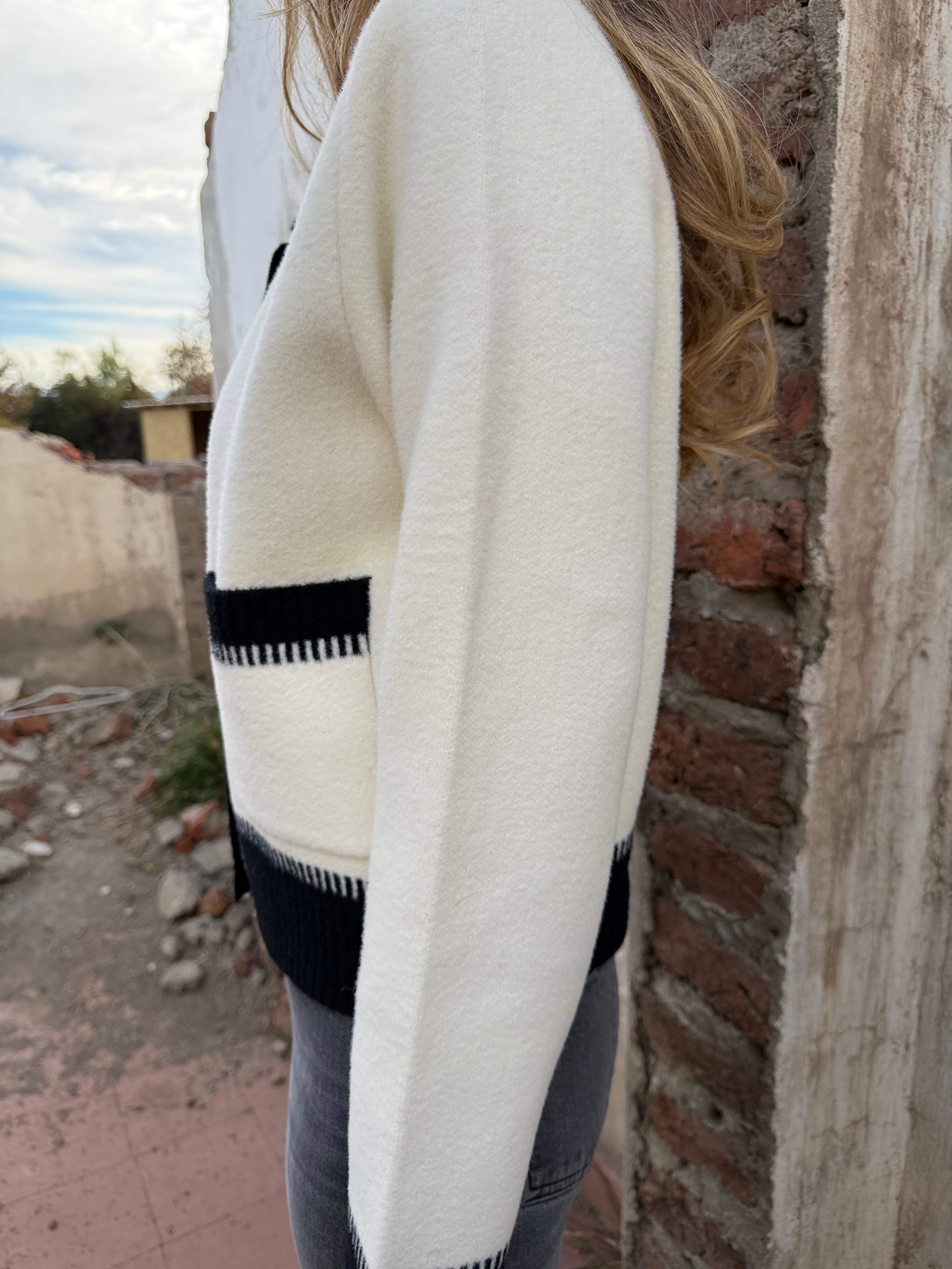 Chaquetita inglesa blanca