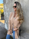 Chalecón argolla beige