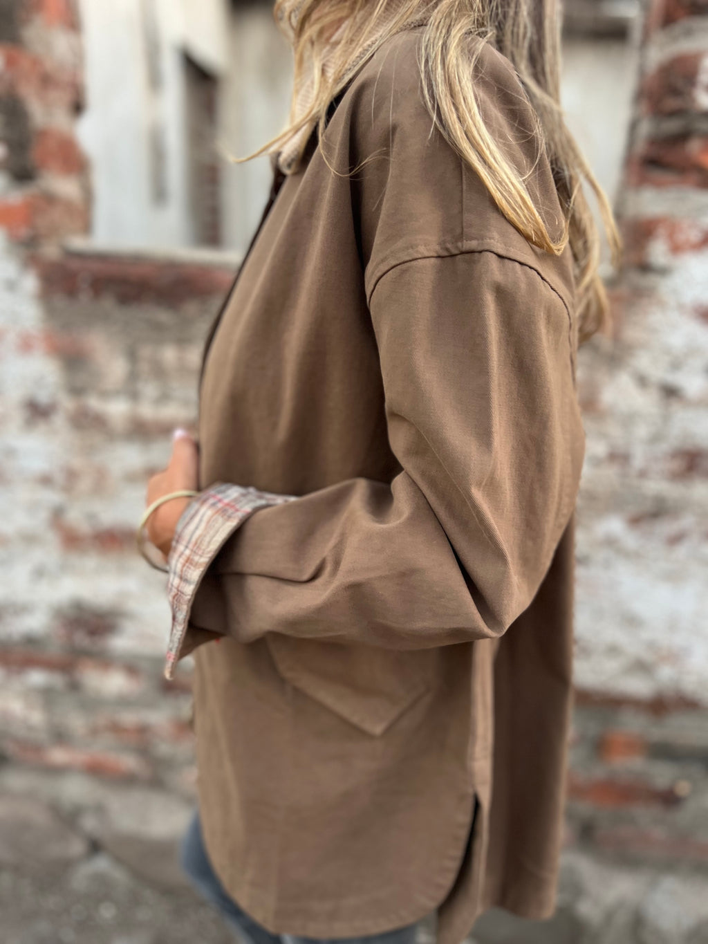 Abrigo gabardina inglés camel