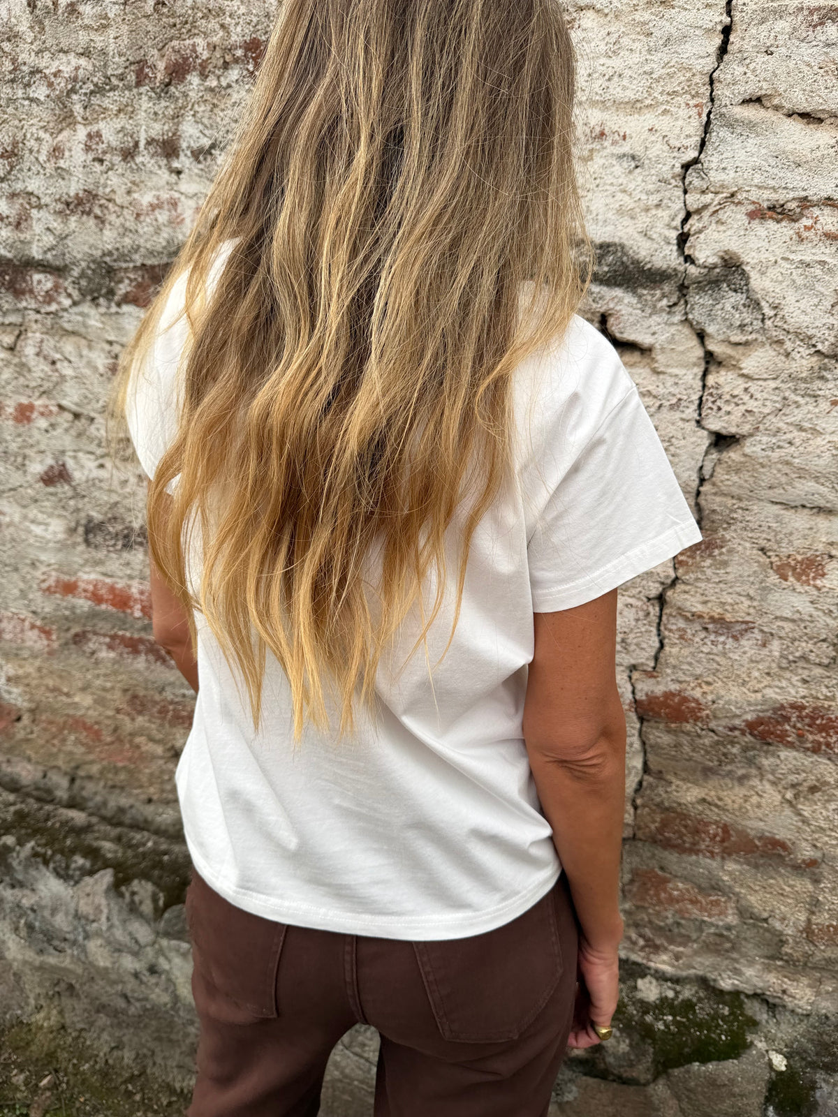 Polera ibiza blanca