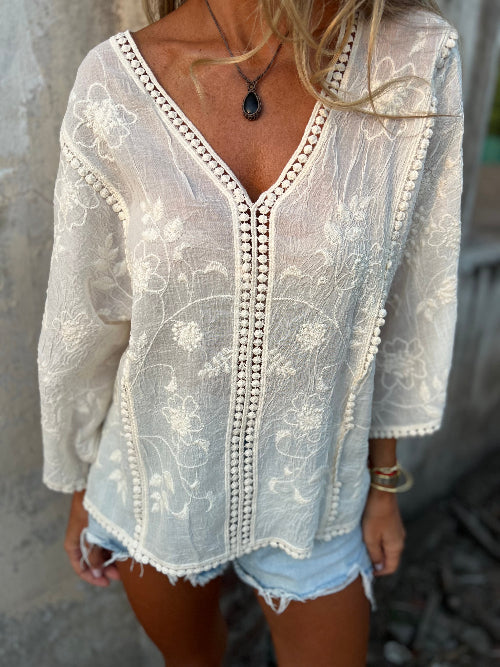 Blusa Nala mantequilla
