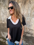 Blusa/ polera negra