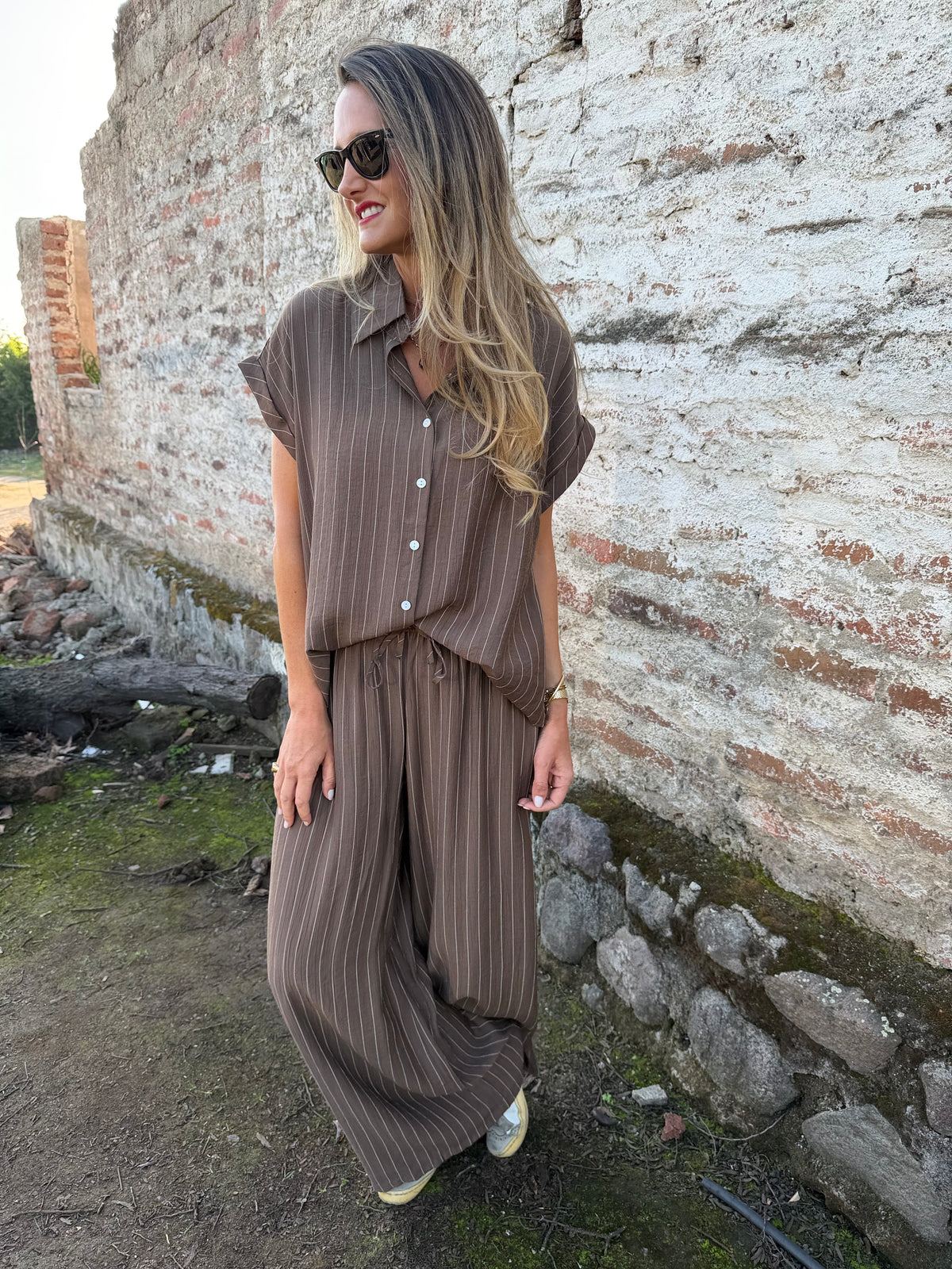Set rayas café