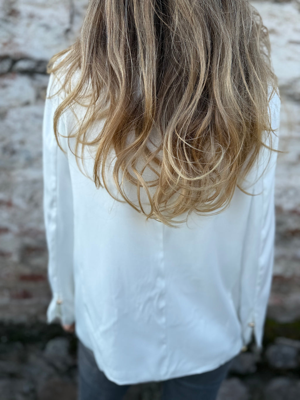 Chaqueta new funnel formal blanca