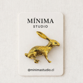 Broche Conejo Gold