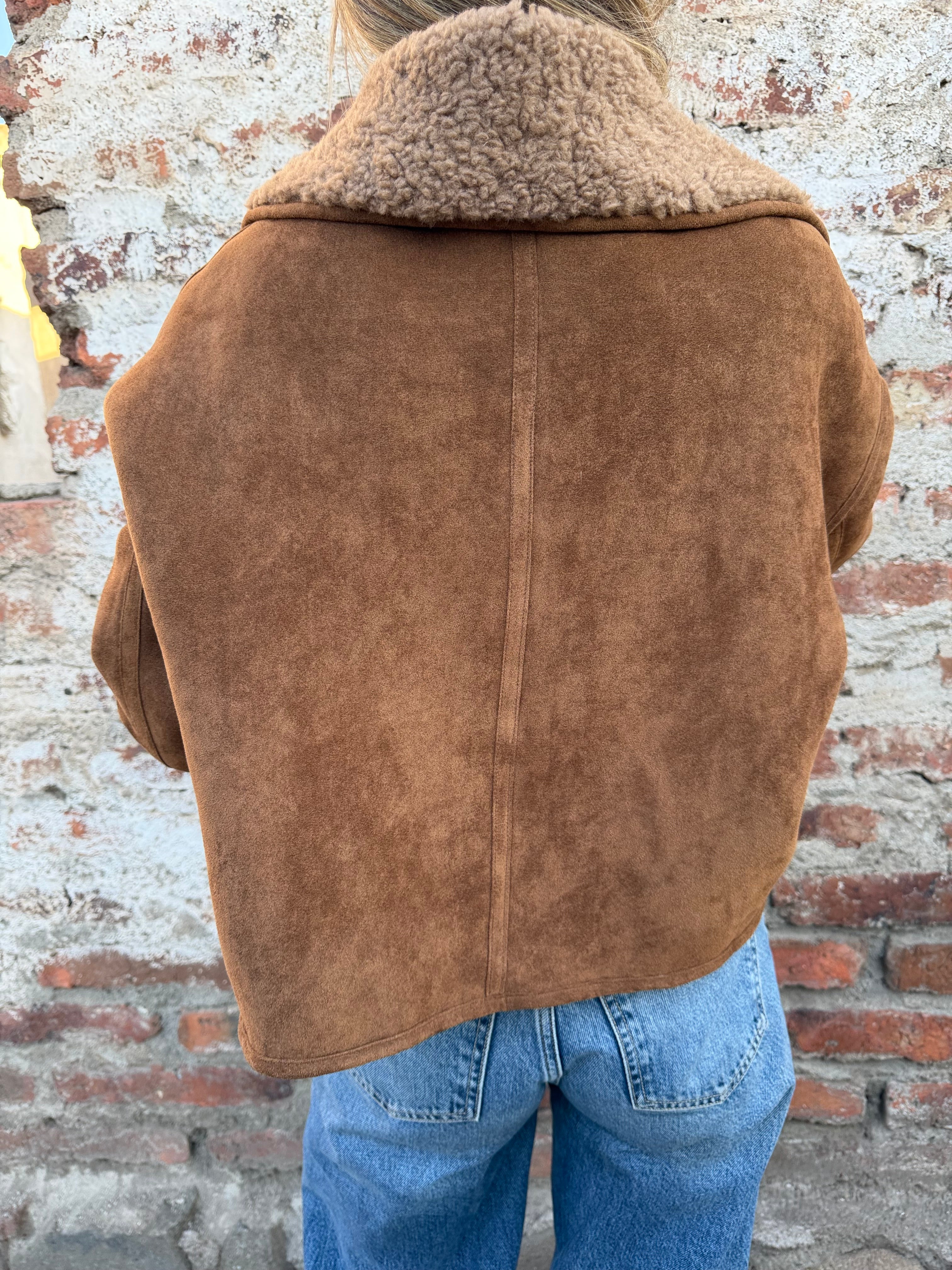 New chaqueta reversible chiporro camel