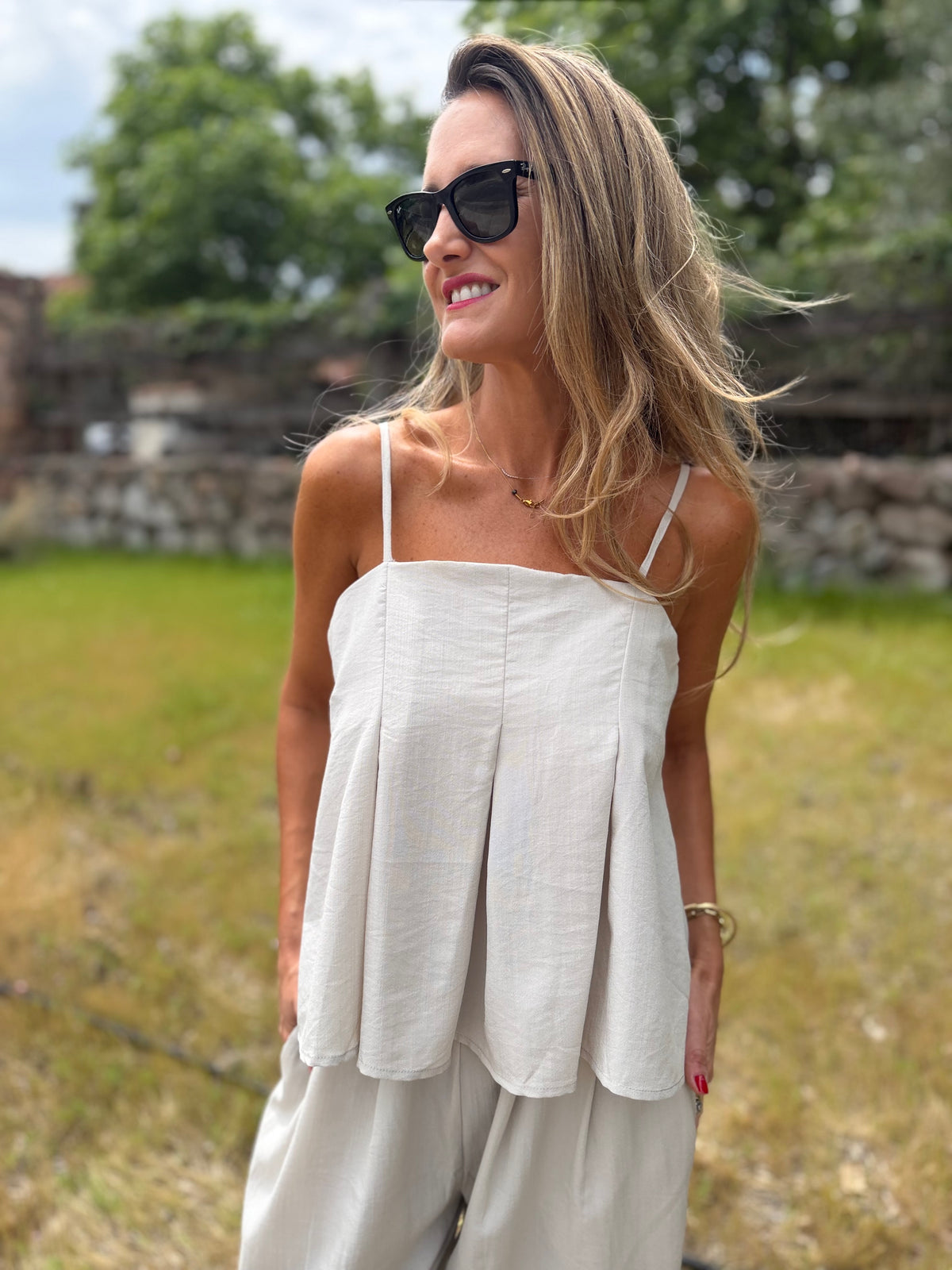 Set pinzas beige claro