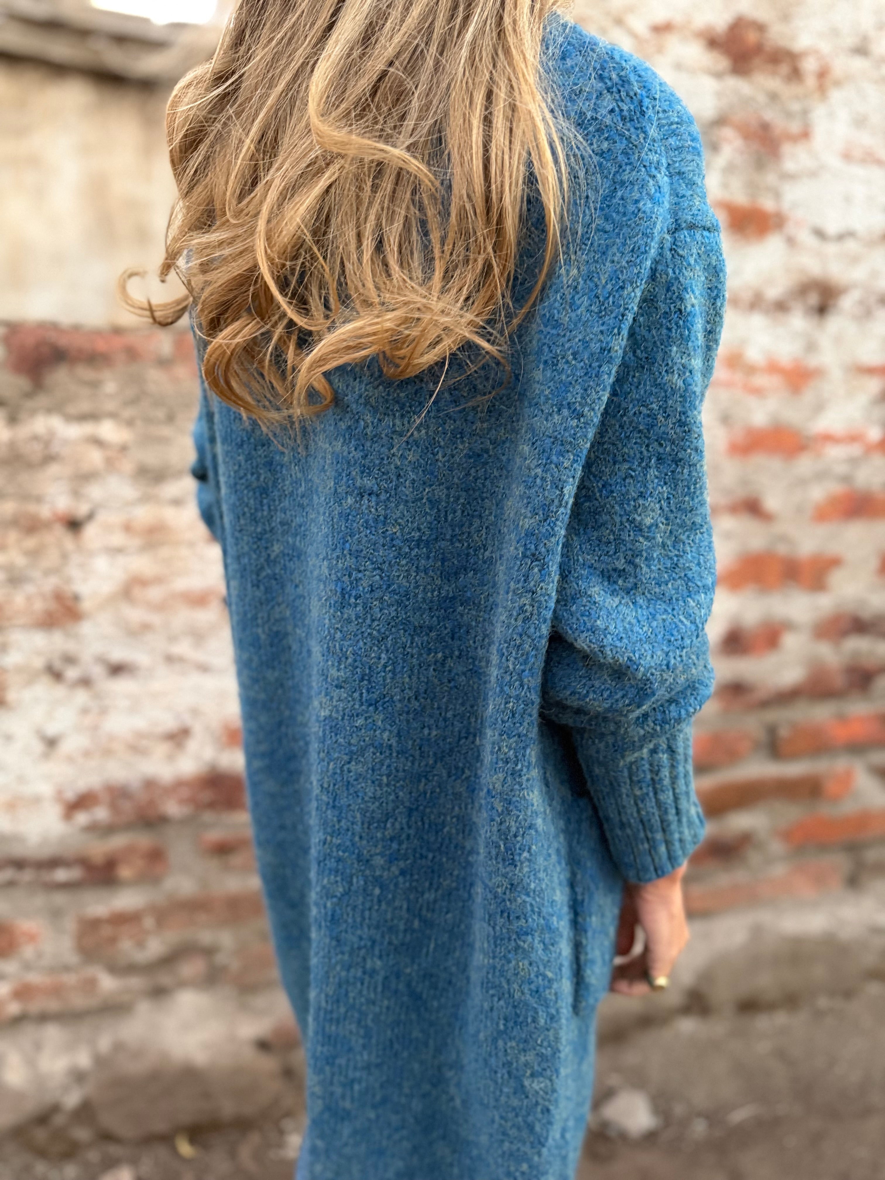 Chaleco alerce turquesa