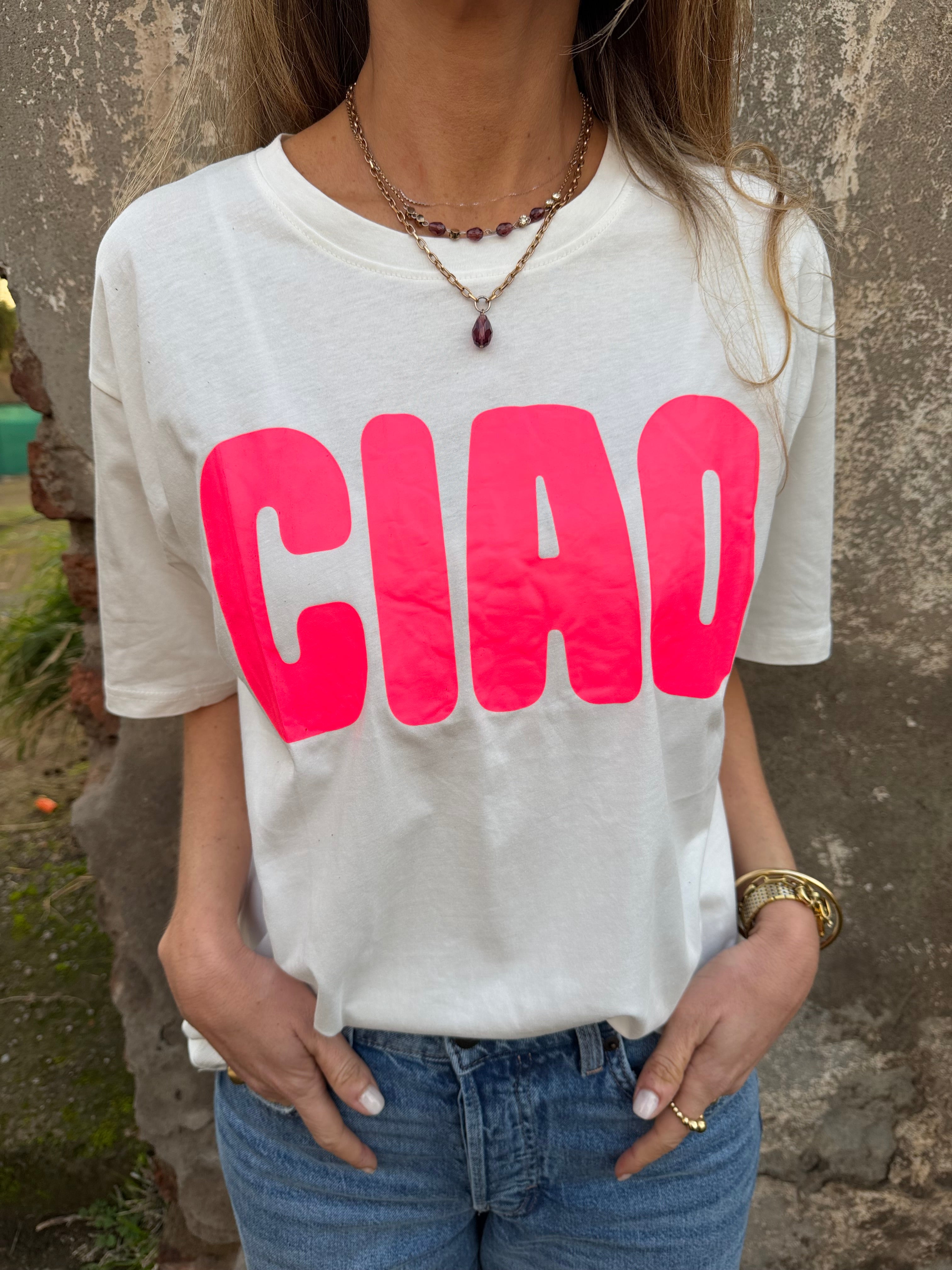 Polera ciao flúor