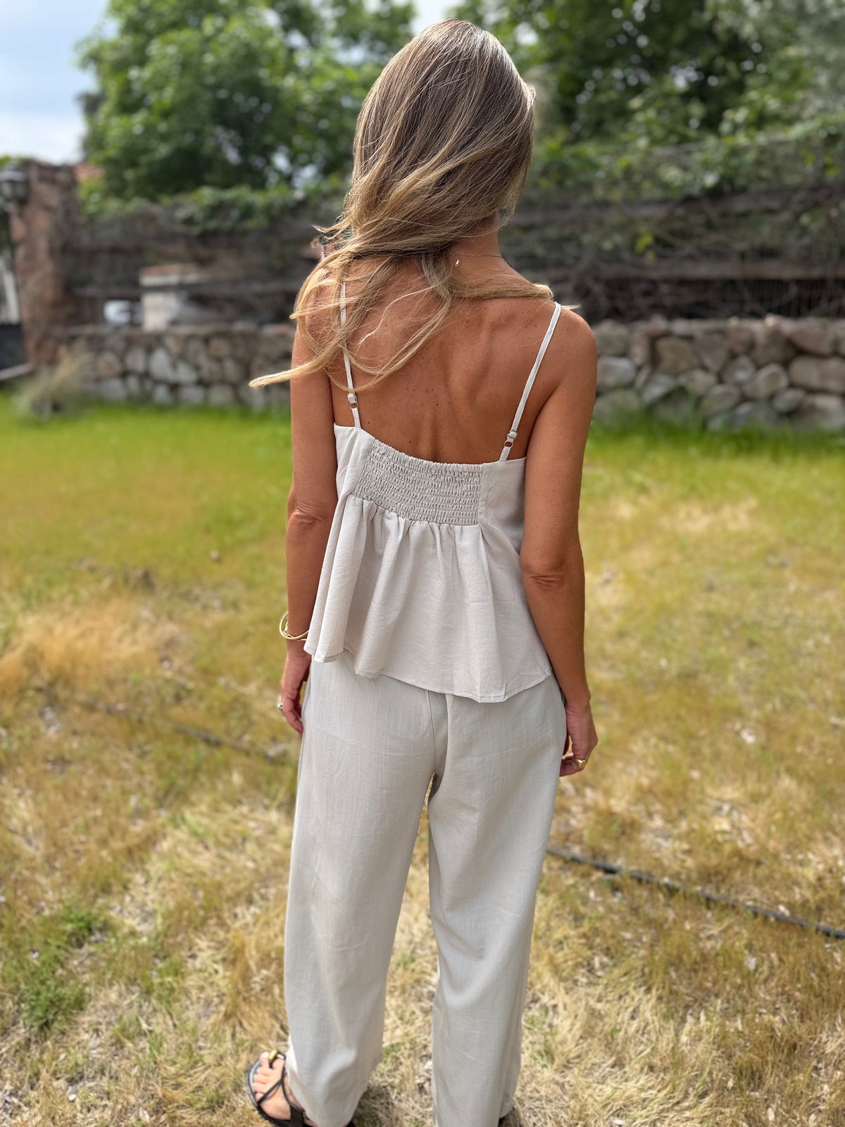 Set pinzas beige claro