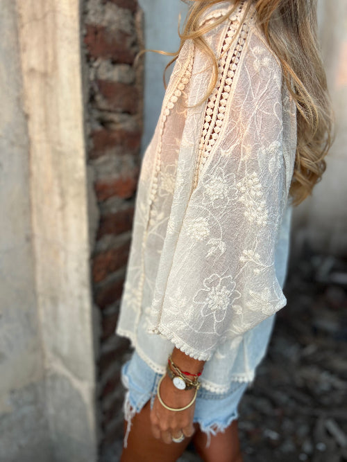 Blusa Nala mantequilla
