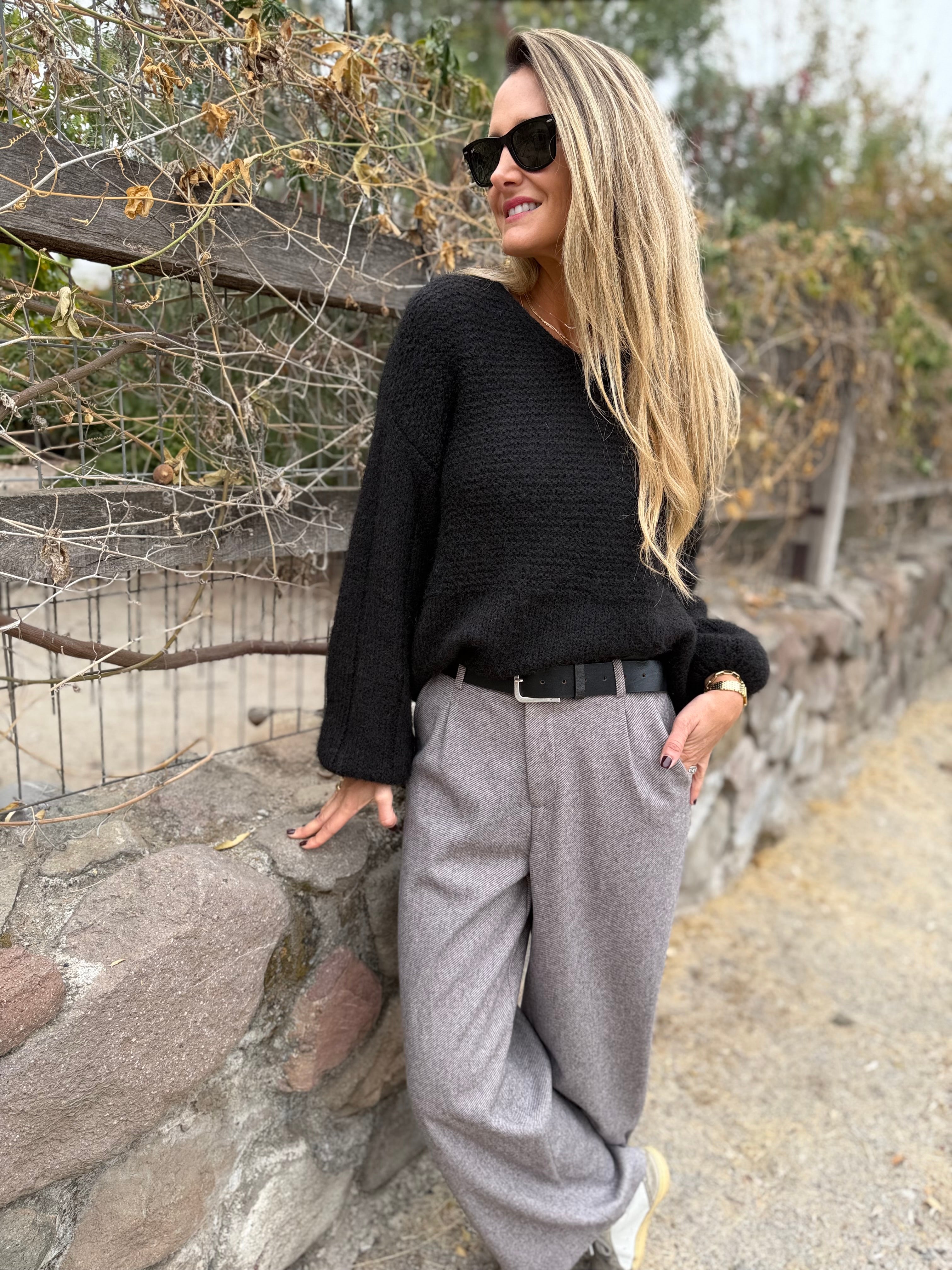 New Pantalón sastre taupé