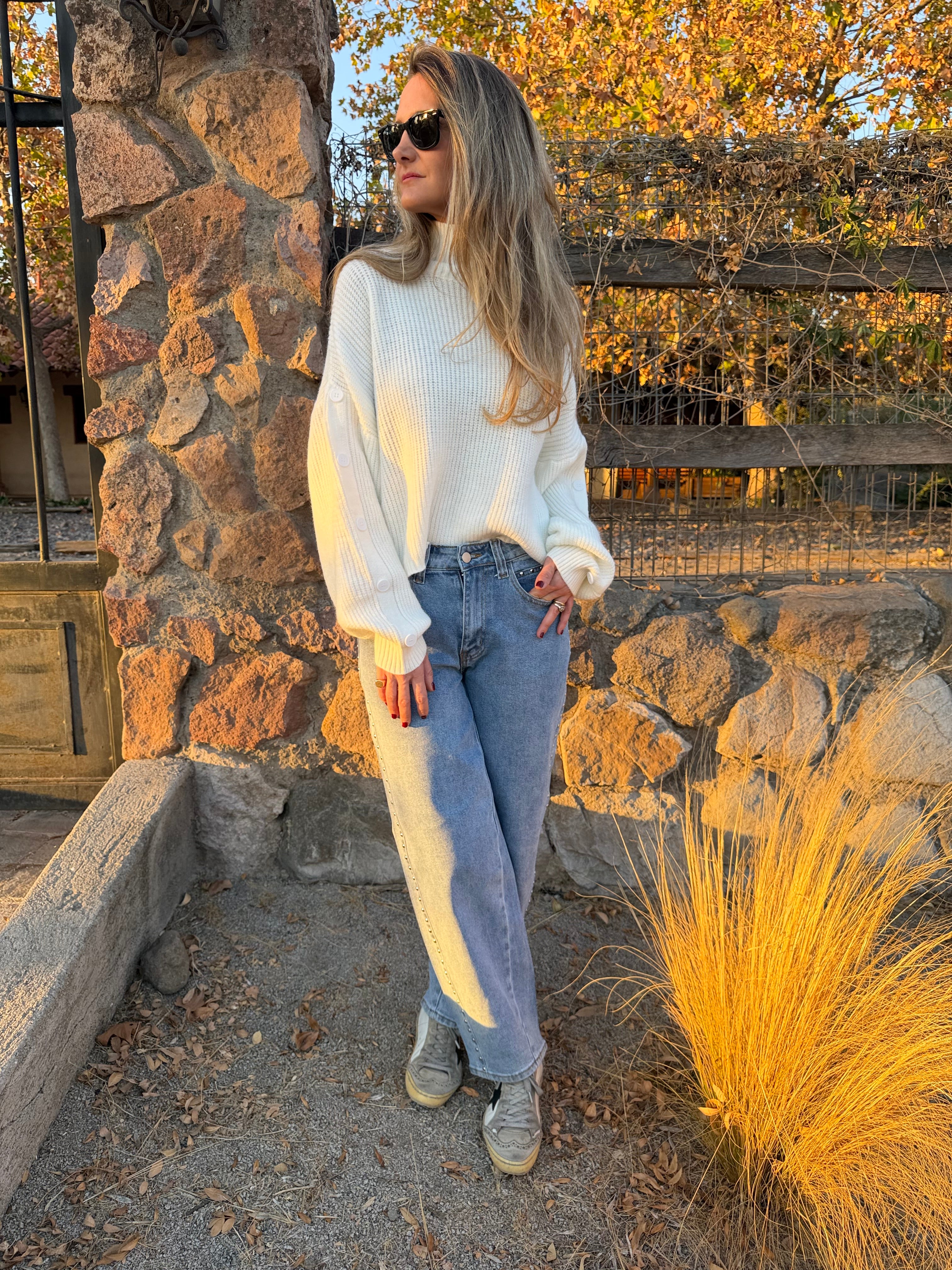 Bluejean baloon tachas celeste