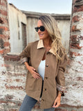 Abrigo gabardina inglés camel