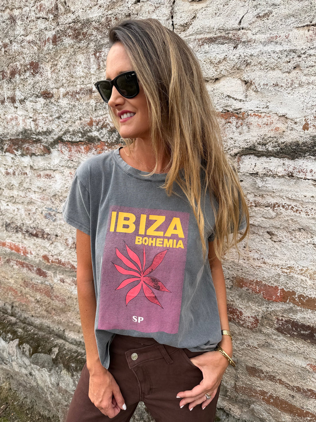 Polera ibiza gris