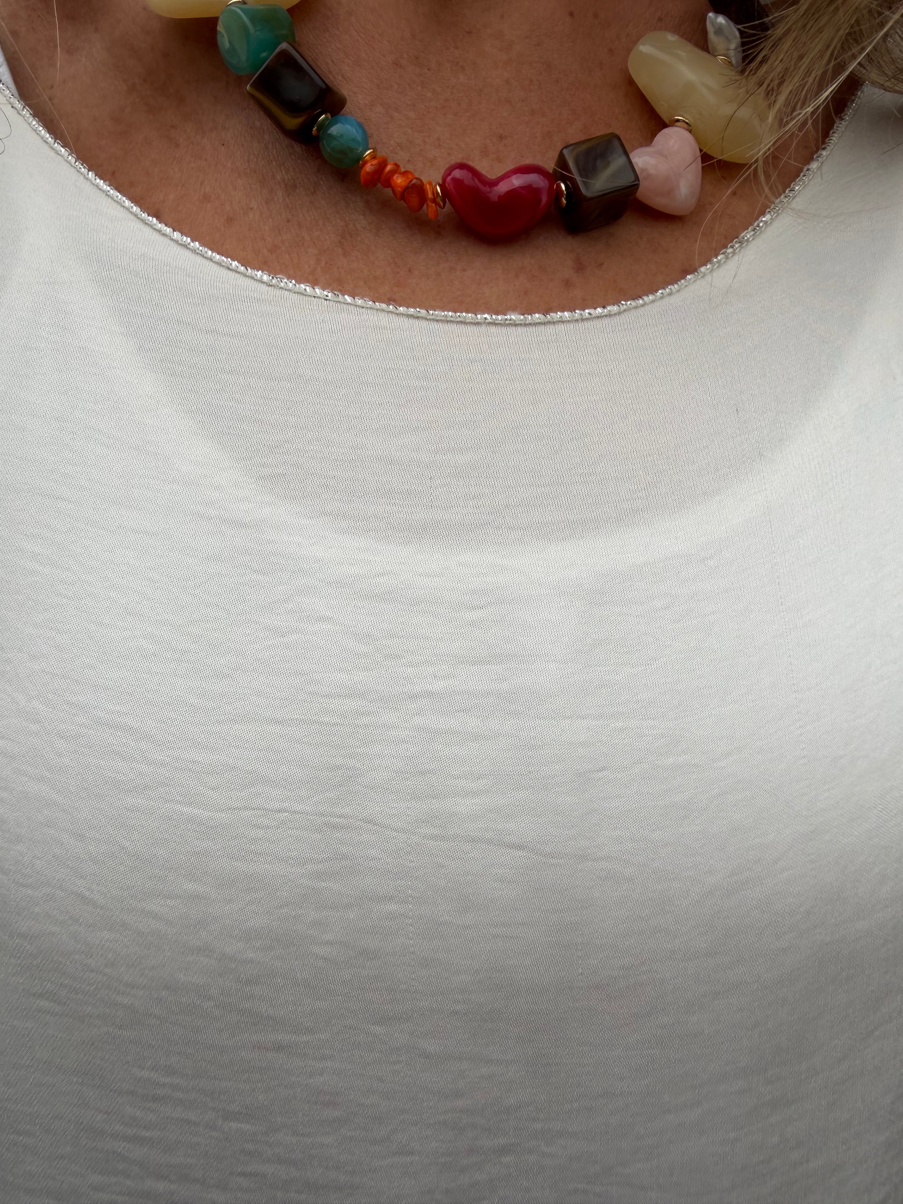 Polera seda/algodón