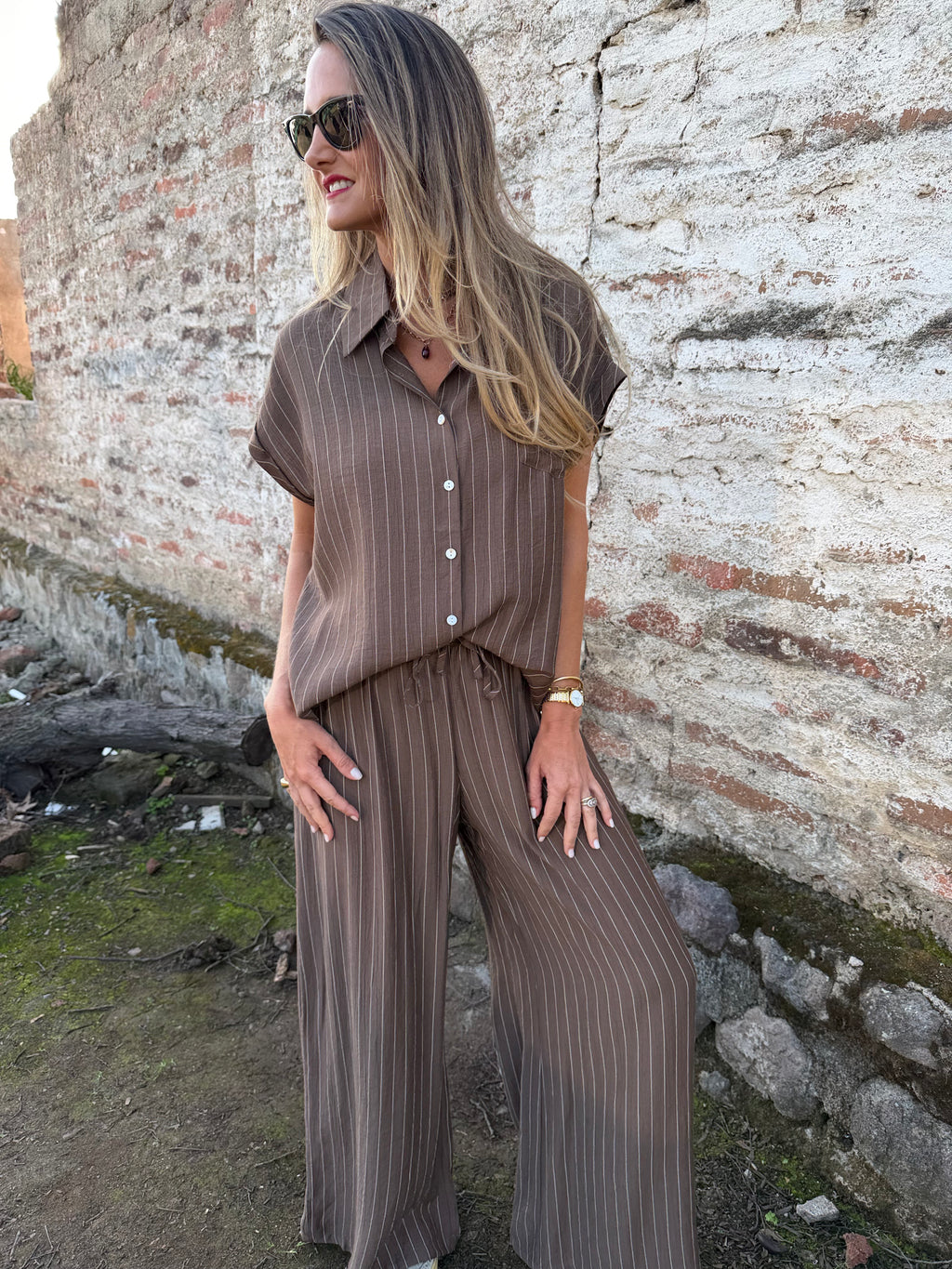 Set rayas café