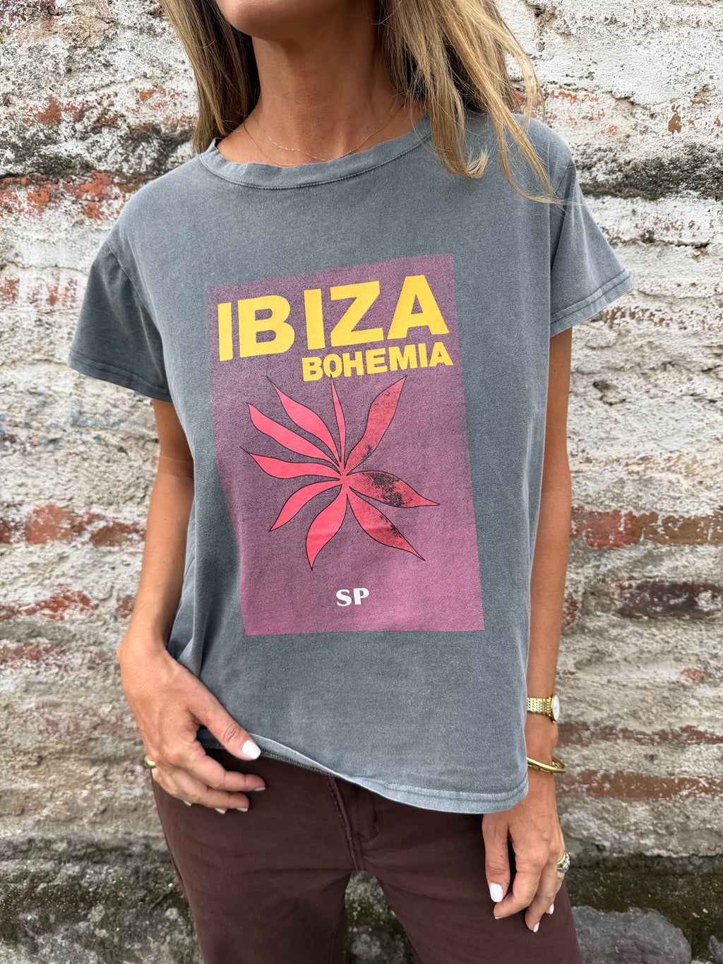 Polera ibiza gris